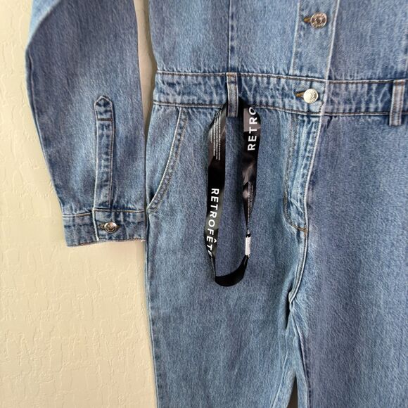 SER.O.YA Mabel Denim Jumpsuit - Picture 8 of 8